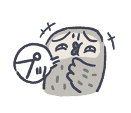 High tension of Owl sticker #4527743