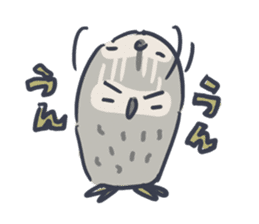 High tension of Owl sticker #4527758