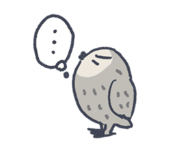 High tension of Owl sticker #4527771