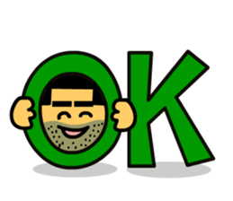 Kawaii Ojisan sticker #4528004