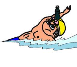 for swimmers_2 sticker #4528509