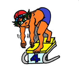 for swimmers_2 sticker #4528515