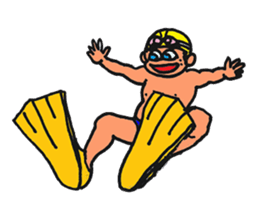 for swimmers_2 sticker #4528526