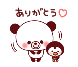 Panda(ponyan)&Puffin(Puffy)Spring&Summer sticker #4528548