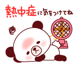 Panda(ponyan)&Puffin(Puffy)Spring&Summer sticker #4528554