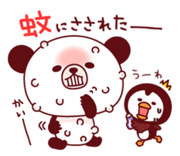 Panda(ponyan)&Puffin(Puffy)Spring&Summer sticker #4528559