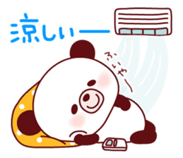 Panda(ponyan)&Puffin(Puffy)Spring&Summer sticker #4528560
