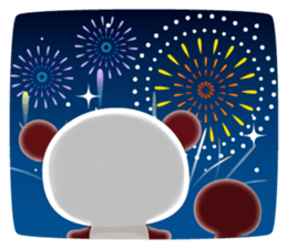 Panda(ponyan)&Puffin(Puffy)Spring&Summer sticker #4528568