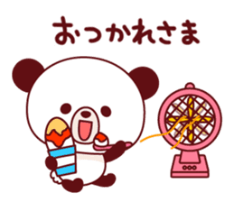 Panda(ponyan)&Puffin(Puffy)Spring&Summer sticker #4528571