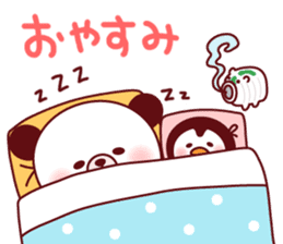 Panda(ponyan)&Puffin(Puffy)Spring&Summer sticker #4528573