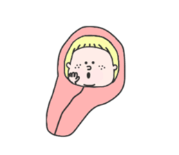 Thick rabbit8 sticker #4528759