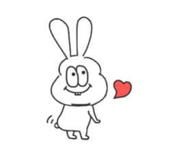 Thick rabbit8 sticker #4528762