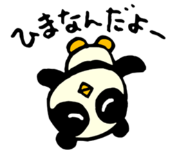 Panda penguin sticker #4529425