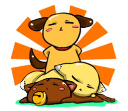Expressionless animal's sticker #4529525