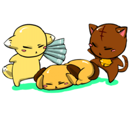 Expressionless animal's sticker #4529526