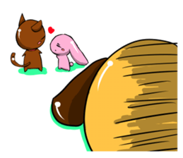 Expressionless animal's sticker #4529535