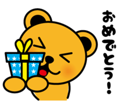 Bear and talk sticker #4529910