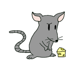 wannwann animals sticker #4530510