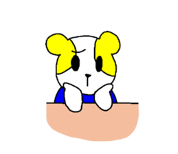 wannwann animals sticker #4530530