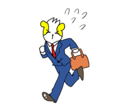 wannwann animals sticker #4530534