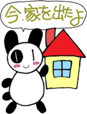 panda usagi sticker #4530803