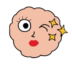 cream puff boy and cream puff girl sticker #4530867