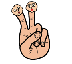 cream puff boy and cream puff girl sticker #4530869