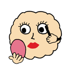 cream puff boy and cream puff girl sticker #4530875