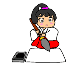 Let's go with the priestess. sticker #4530922