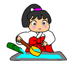 Let's go with the priestess. sticker #4530926