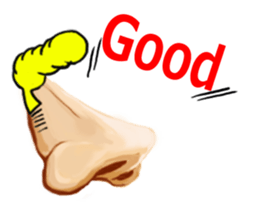 Sadness of nose sticker #4531202