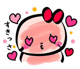 A Gunma dialect! hukahuka Yakimanju sticker #4531246