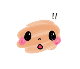 A Gunma dialect! hukahuka Yakimanju sticker #4531248