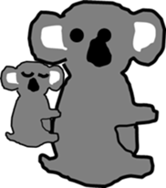 A lot of cute animals sticker #4531978