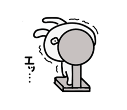 A feeling of Usako. sticker #4532017