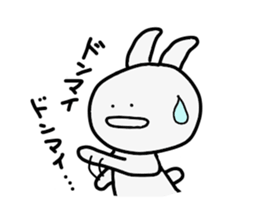 A feeling of Usako. sticker #4532030