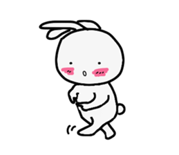 A feeling of Usako. sticker #4532047