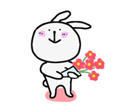 A feeling of Usako. sticker #4532052