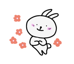 A feeling of Usako. sticker #4532053