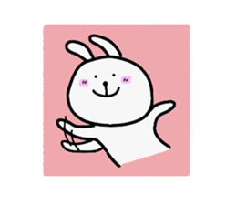 A feeling of Usako. sticker #4532054