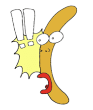 French fries man whom all people like sticker #4532330