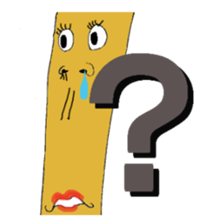 French fries man whom all people like sticker #4532331