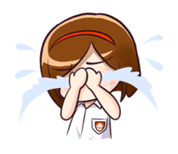 Ayu (School Girl) sticker #4532499