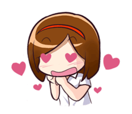 Ayu (School Girl) sticker #4532510