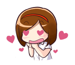 Ayu (School Girl) sticker #4532510