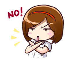 Ayu (School Girl) sticker #4532512