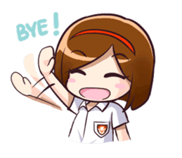 Ayu (School Girl) sticker #4532514