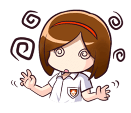 Ayu (School Girl) sticker #4532515