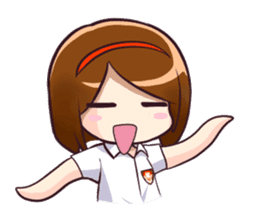 Ayu (School Girl) sticker #4532520