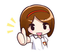 Ayu (School Girl) sticker #4532522
